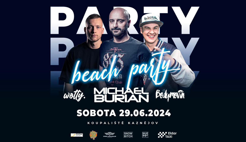 TicketSPOT.cz - BEACH PARTY - Koupaliště Kaznějov